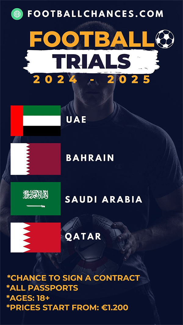 Football Trials Asia 2024 - 2025